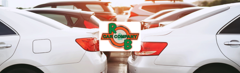 A lineup of low mileage used cars available at R&B Car Company South Bend dealership.